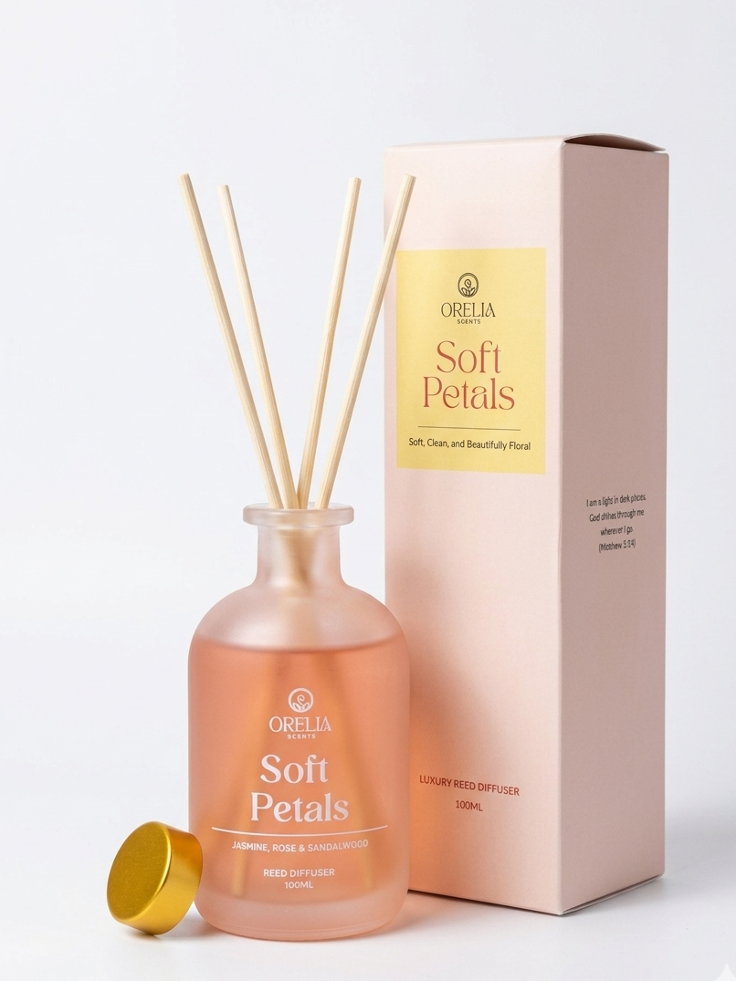Soft Petals Reed Diffuser image